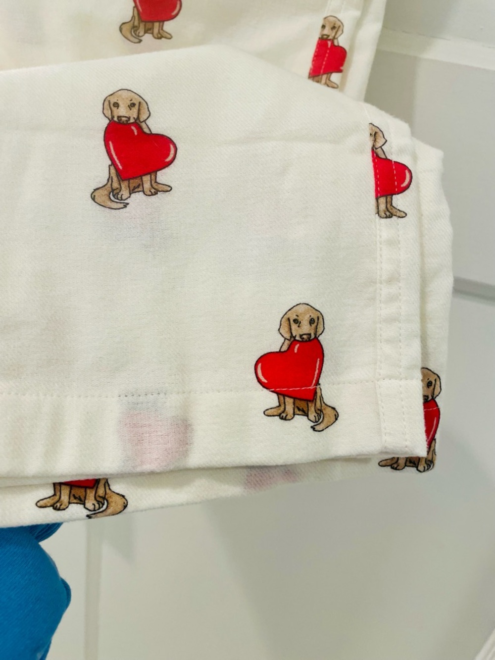 J. Crew Puppy & Heart Pajama Bottom - Picture 5 of 8